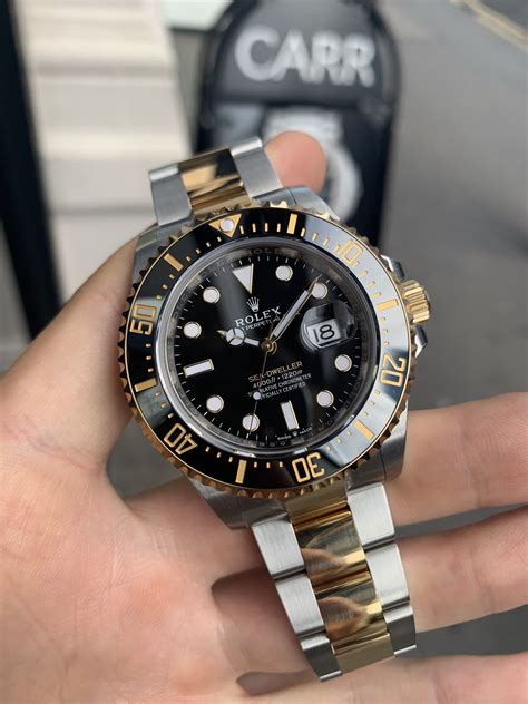 rolex sea dweller 43 gold